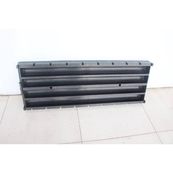 High Strength Plastic Drill Core Trays / Black Core Box For HQ Size Rock Core