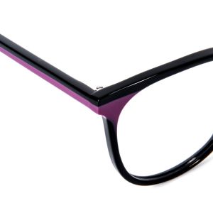CE Certificate Acetate Eyewear Optical Glasses Frame Round Ladies