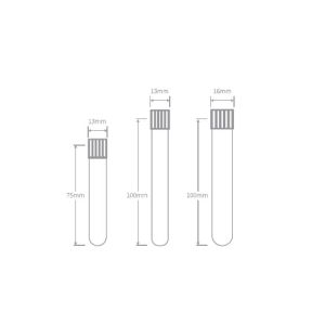 Lithium Heparin SST Blood Test Tube With Transparent PET Cap