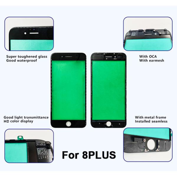 Touch Outer 7 7plus Iphone Front Glass Replacement For Cellphone