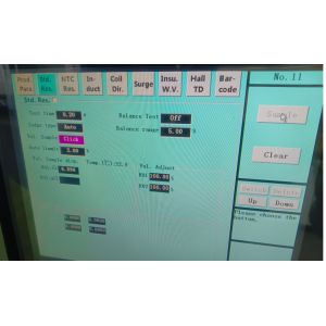 DC Motor Stator Testing Machine With Pneumatic Fixture