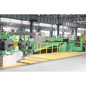 1850mm High Rigidity Sheet Metal Slitting Line Tension Belt for at 40m/min Line