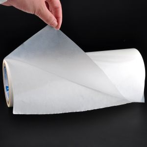 Durable Hot Melt Glue Film White Polyester Film For Bonding Bra , Eco Friendly