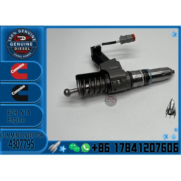 Reliable Fuel Injector Assembly 4307795 For Cummins Engine N14 Series Matching Diesel