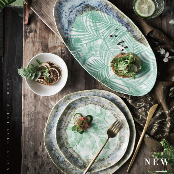 Buy 23cm Square Ceramic Stoneware Dinnerware Sets at wholesale prices