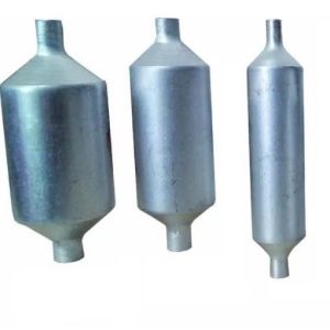 Air Conditioner Refrigerator Aluminum Accumulator 24*203mm 0.8 - 1.2mm Thick