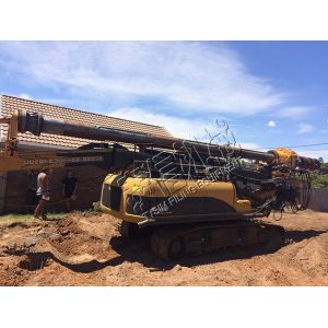 Torque 125kN.m KR125C Drilling Dia1300mm Bored Pile Drilling Machine CAT 320D