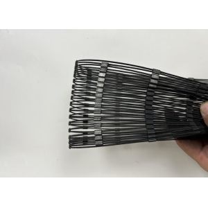 Black Oxide X-Tend Stainless Steel Wire Rope Mesh For Zoo Fence