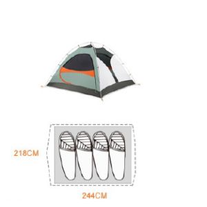 4-5 Person Family Camping Tent Aluminum Camping Tent GNCT-022