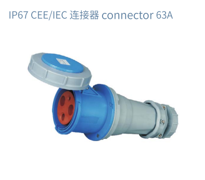 IP67 Rated Industrial Male and Female Plugs Waterproof Couplers for Outdoor LED Display Connections