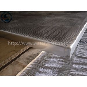1.0mm Slot Pulp And Paper Mills Wedge Wire Panels