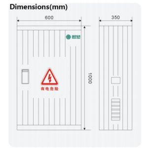 Electrical Custom 1000x600x350mm Fiberglass Enclosure Box