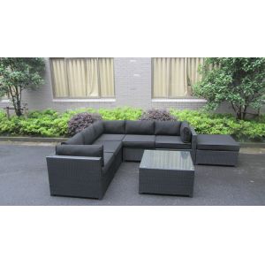 rattan sofa set