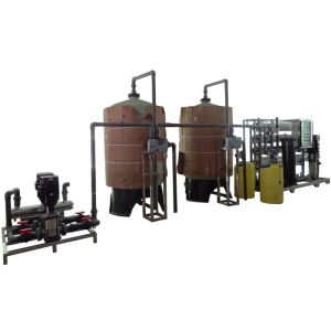 PLC Touch Screen 8000L/H RO Water Treatment System