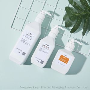 350ml Plastic Shampoo Pump Bottles For Lotion Body Cream