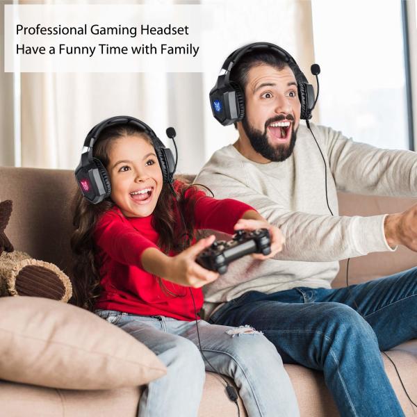 Noise Canceling 117dB 2.2m ONIKUMA K8 Wired Gaming Headset