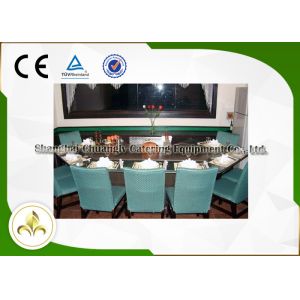 Quality Fume Precipitator Japanese Teppanyaki Grill Equipment Customized Eleven Seat for sale