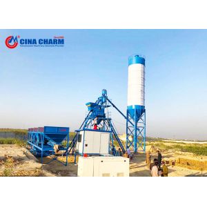 Hopper Type 25 M3/Hour Central Beton Concrete Mixing Plant JS500 mixer