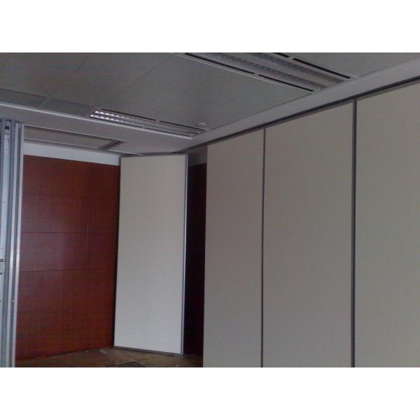 Movable Sliding Partition Walls High Aluminum Frame Interior Position