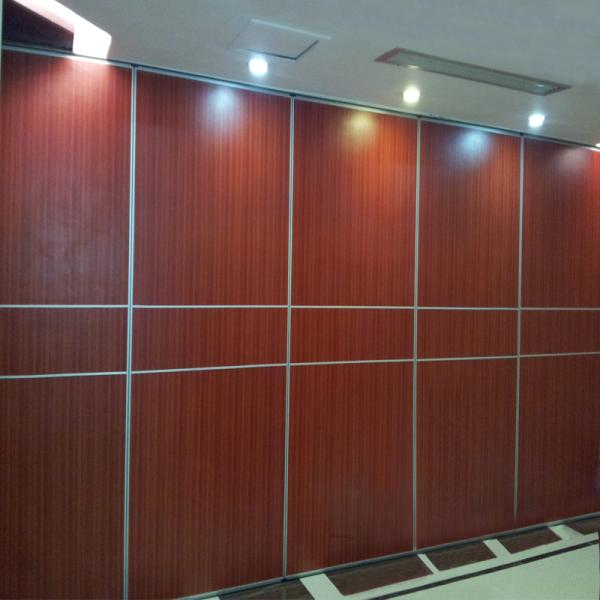 Foldable Movable Partition Walls For Dance Studio / Sliding Room Dividers