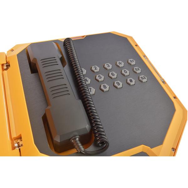 Heavy Duty Waterproof Outdoor Emergency Telephone In Emergency Condition