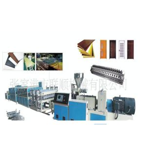 Wood Plastic Composite Production Line , Wpc Extrusion Machine Twin screw