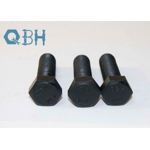 QBH DIN933 High Tensile Hex Bolts Class 12.9 Black