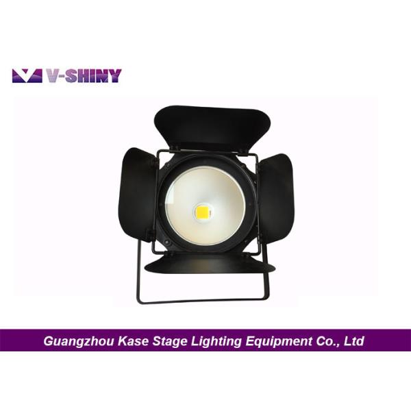 3200K Warm White 200W Cob Led Par Can Lights With Barn Door For Stage Show
