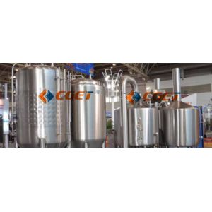 SUS 304 Craft Beer Brewing Equipment 1000L Brewing System With ISO CE Certificat
