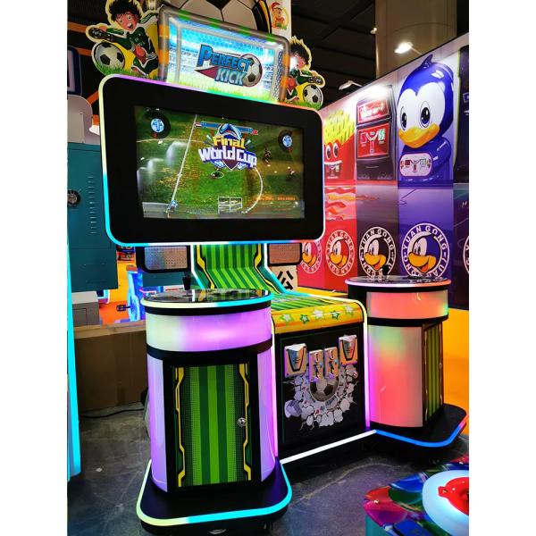Indoor Amusement America Table Superstar Soccer Attractive Kids Electronic Football Arcade Game Machine