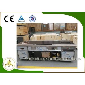 Quality Eletromagnetic Teppanyaki Grill Table Multi Functional Rectangle Soup Stove Barbecue for sale