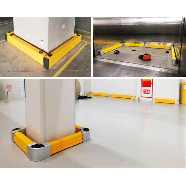 Polymer Ground Safety Barrier Warehouse Safety Barrier Traffic Guardrails