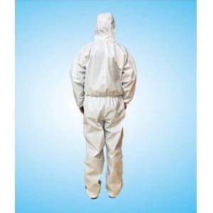 Lightweight Disposable Isolation Gown , Disposable Non Woven Isolation Gown