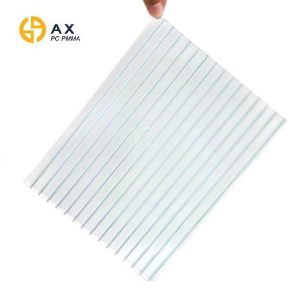 Buy SGS Greenhouse 8mm Clear Polycarbonate Twinwall Roofing Sheet at wholesale prices