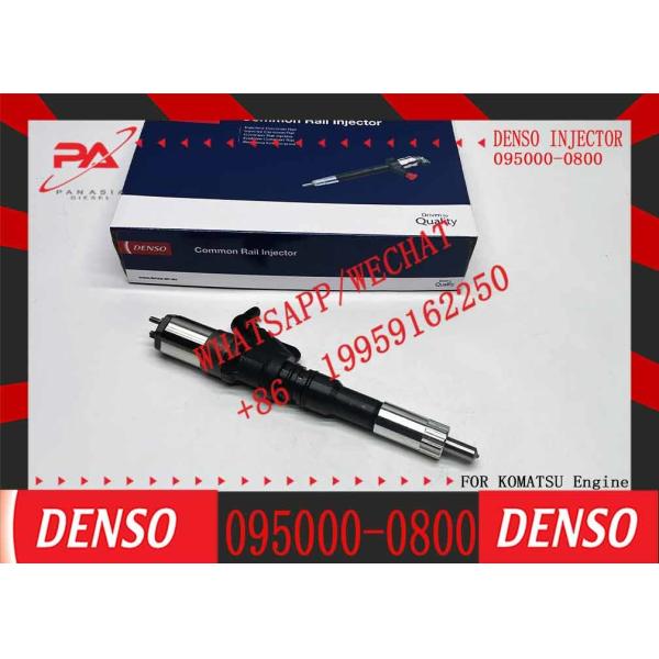 New SA6D125E Engine Diesel Fuel Injector 095000-0800 095000-0801