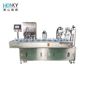 Full Automatic Whiten Skin Care Cream Paste Filling Machine With High Precision