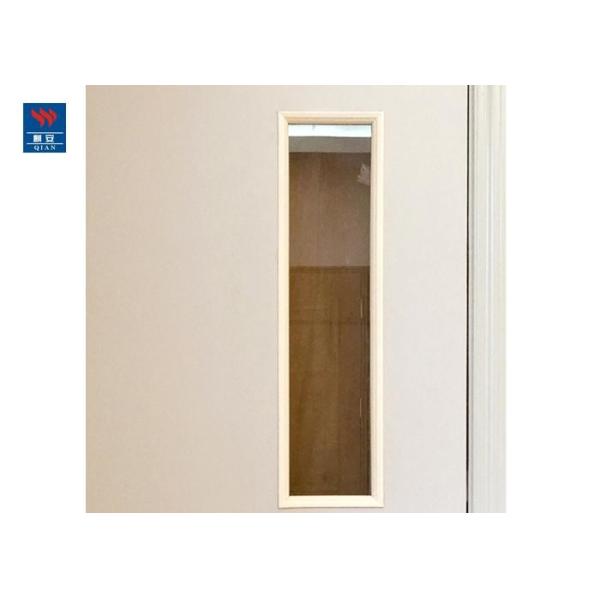 Philippine MDF + Perlite Fire Rated Wood Door Fire Proof Door With Glass