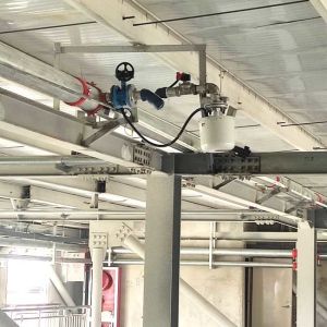 Water Cannon Mounted Fire Fighting Monitor Fire Alarming DC24V