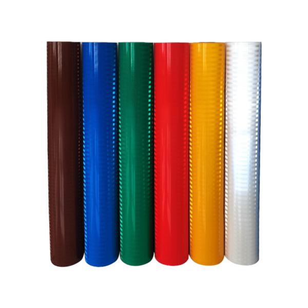 Buy HIP Retro Prismatic Reflective Sheeting Permanent Adhesive Vinyl at wholesale prices