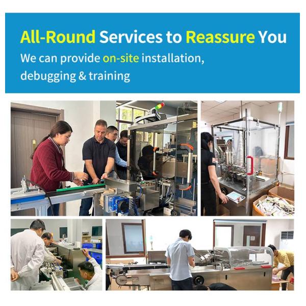 High Speed Automatic Cartoning Machine For Pharmaceutical Packaging