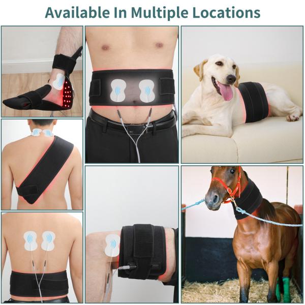 Red Light And Near Infrared Therapy Device LED Belt Wearable 90W 12V DC
