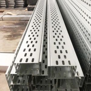 Wall Mount Industrial Cable Tray With Galvanized Coating Surface Protection