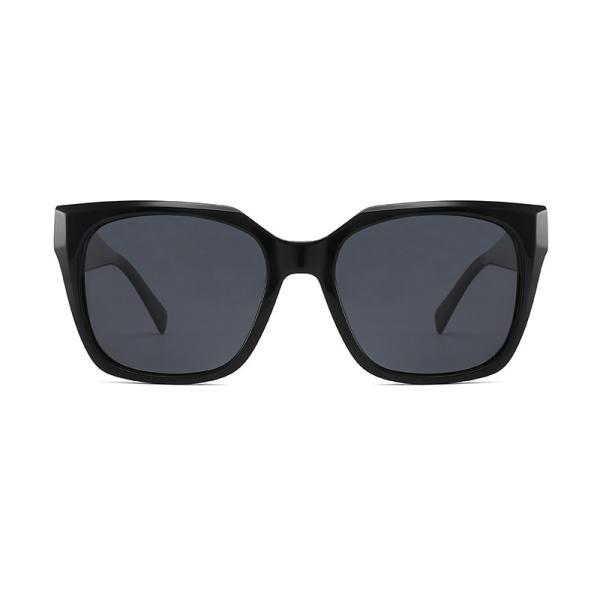 Ladies Square Acetate Sunglasses Retro UV400 Customize Logo