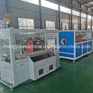 Quality Fast Speed One Feed PVC Pipe Making Machine with Computerized Control for sale