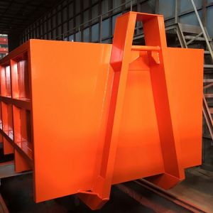 Waste Sorting And Recycling Hook Lift Bin Customized Garbage Bin Container