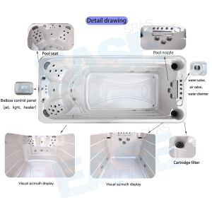 Endless Turbine Swim Spa For Jacuzzi 27PCS Total Jets