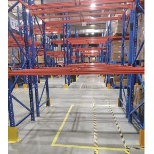 Custom Industrial Steel Selective Pallet Racking Adjustable Warehouse Beam Racking