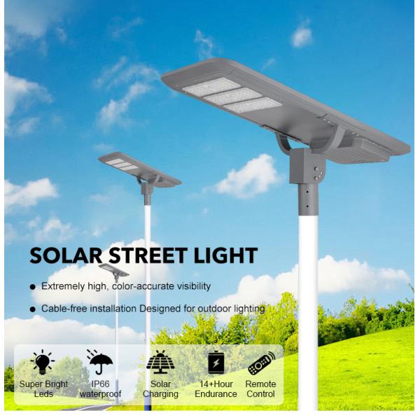 Outdoor Road Lighting Ip66 Waterproof StreetLight 400w 600w 800w 1000w 1200w Integrated All in One Led Solar Street Light