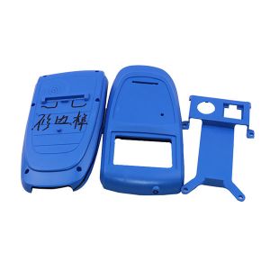 Blue Color Plastic Household Products Plastic Injection Parts