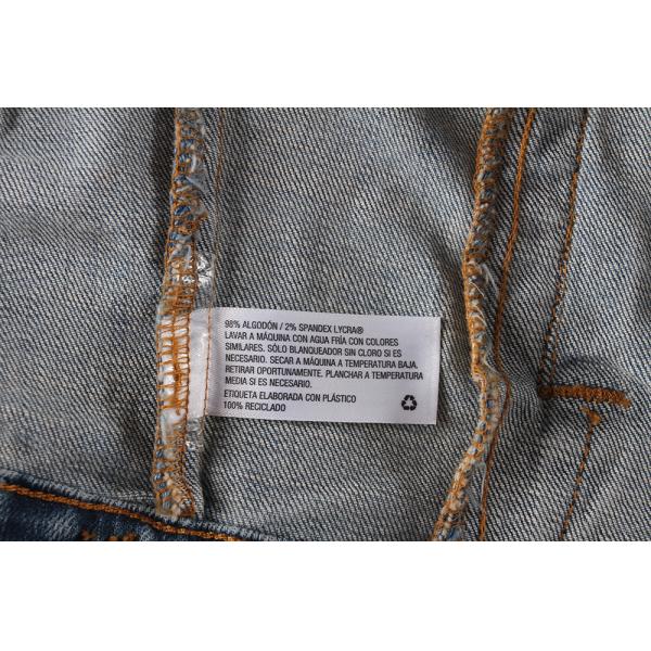 98% Algodon 2% Spandex Men'S Denim Jacket M L XL 2XL